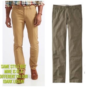 LL Bean Signature Washed Canvas Cloth Pants
